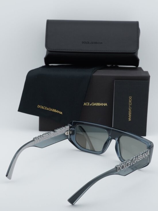 Dolce & Gabbana DG6203 32556G Rectangle Sunglasses - Grey main image 8